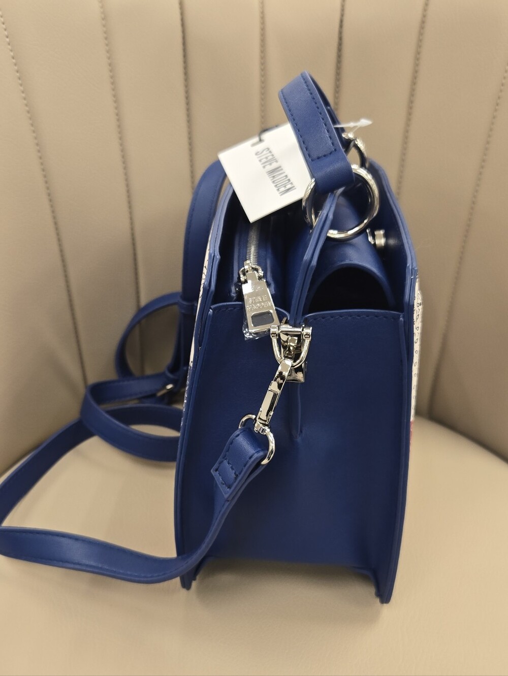 NEW Steve Madden Bandana Bevelyn Handbag - Picture 3 of 5